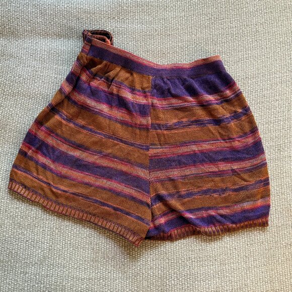 NWT Free People Sunrise Knit Wrap Skort in Sunset Combo - Size Small - Picture 5 of 5